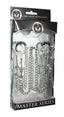 XR Brands Bauhaus Precision Bondage Nipple Vice Grey