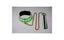 XR Brands Master Series Kink in the Dark Glowing Collar and Lead Fluro Green