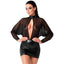 Noir Opium Mini Dress Noir