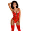 Glossy Doja Bodysuit Red