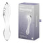 Satisfyer Dazzling Crystal 1 Glass Double Ended Dildo Clear Satisfyer