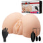 CRAZY BULL JUDY Vibrating Doggy Torso Vibrating Doggy Style Masturbator Flesh Crazy Bull