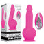 Evolved Ballistic USB Rechargeable Vibrating Dong With Balls Motor & Remote 19cm Pink Evolved