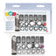 Icon Brands Try Curious Cock Ring & Sleeve Set 15 Piece Set Clear Icon Brands