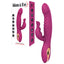 Adam & Eve ROSE GOLD G SPOT RABBIT USB Rechargeable Rabbit Vibrator With Flicking Tip 22.5cm Adam & Eve