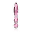 JimmyJane Dillenia Cissus Clear Glass Dildo 19.5cm Pink JimmyJane