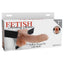 Fetish Fantasy Series 7'' Hollow Strap-On With Balls - Flesh 17.8 cm (7'') Hollow Strap-On Pipedream