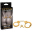 Pipedream Fetish Fantasy Gold Metal Cuffs Restraints Gold Pipedream