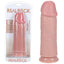 Shots Toys REALROCK Extra Thick Dildo With Balls 10 Inch Flesh Shots Toys