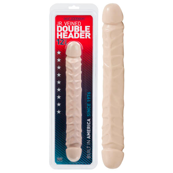 Doc Johnson Jr Veined Double Header Dong 12 Inch Doc Johnson