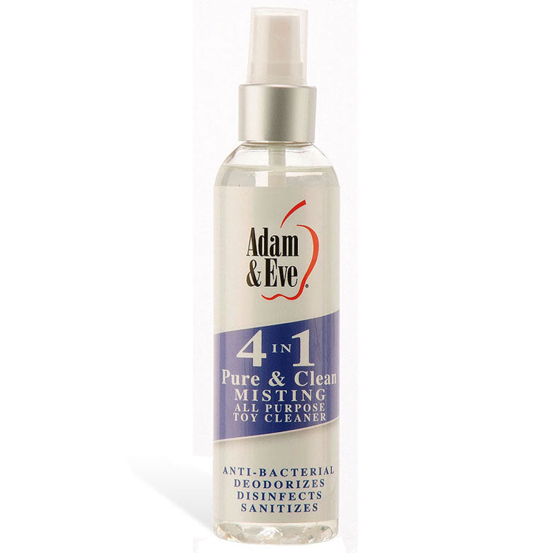 Adam & Eve 4 In 1 Pure & Clean Misting All Purpose Toy Cleaner 118ml Bottle Adam & Eve Main image