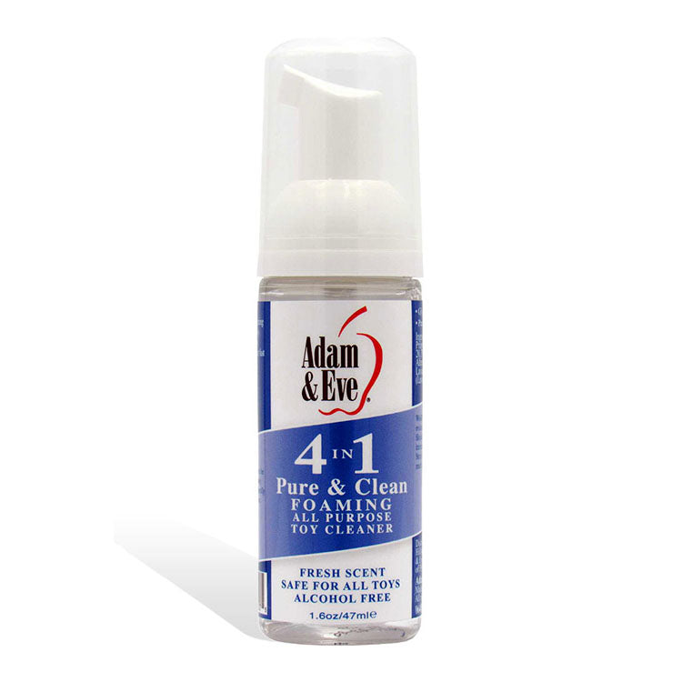 Adam & Eve PURE & CLEAN Foaming Toy Cleaner 47ml Bottle Adam & Eve Main image