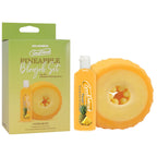 Doc Johnson GoodHead Pineapple Blowjob Set Stroker With Pineapple Flavoured Lubricant 30ml Bottle Doc Johnson