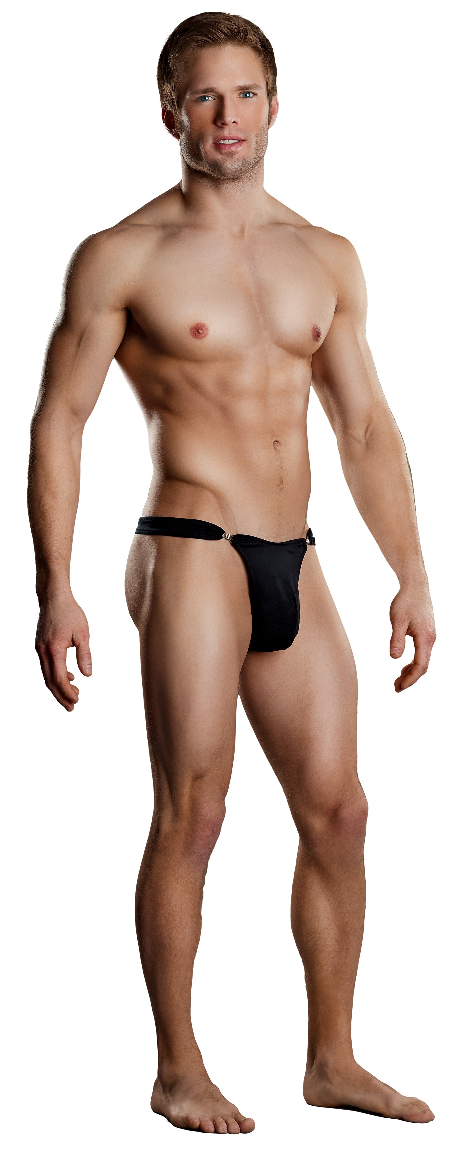 Male Power Bong Clip Ultra Comfortable Mens Thong Black Male Power Main image