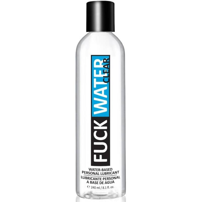 FuckWater Water Based Clear Lubricant  8 Oz FuckWater