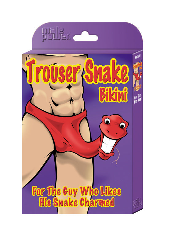 Male Power Novelty Trouser Snake Mens Underwear Black Secondary image