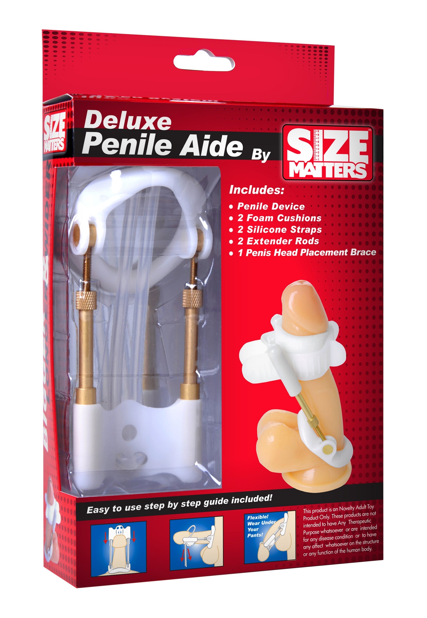 XR Brands Size Matters Deluxe Penile Aide Main image