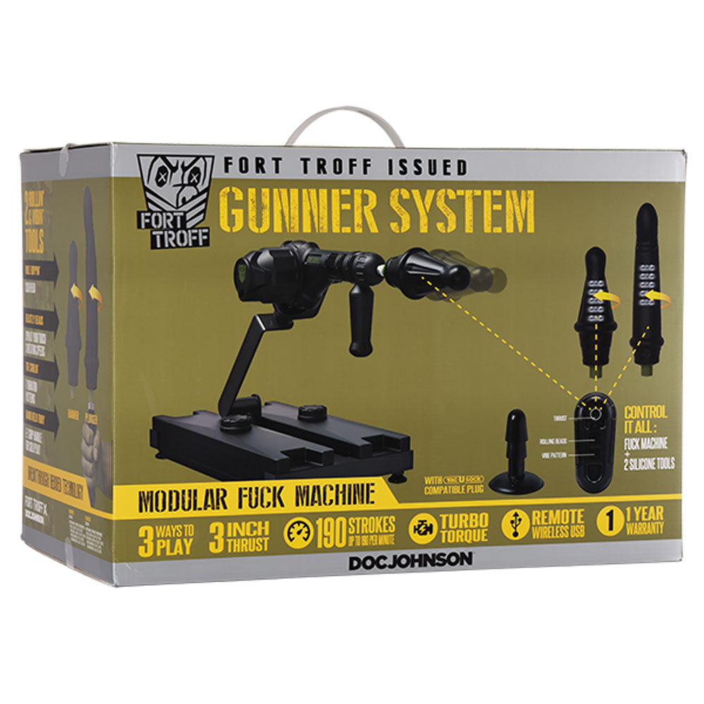 Doc Johnson Fort Troff Gunner System 3 In 1 Modular Sex Machine Doc Johnson