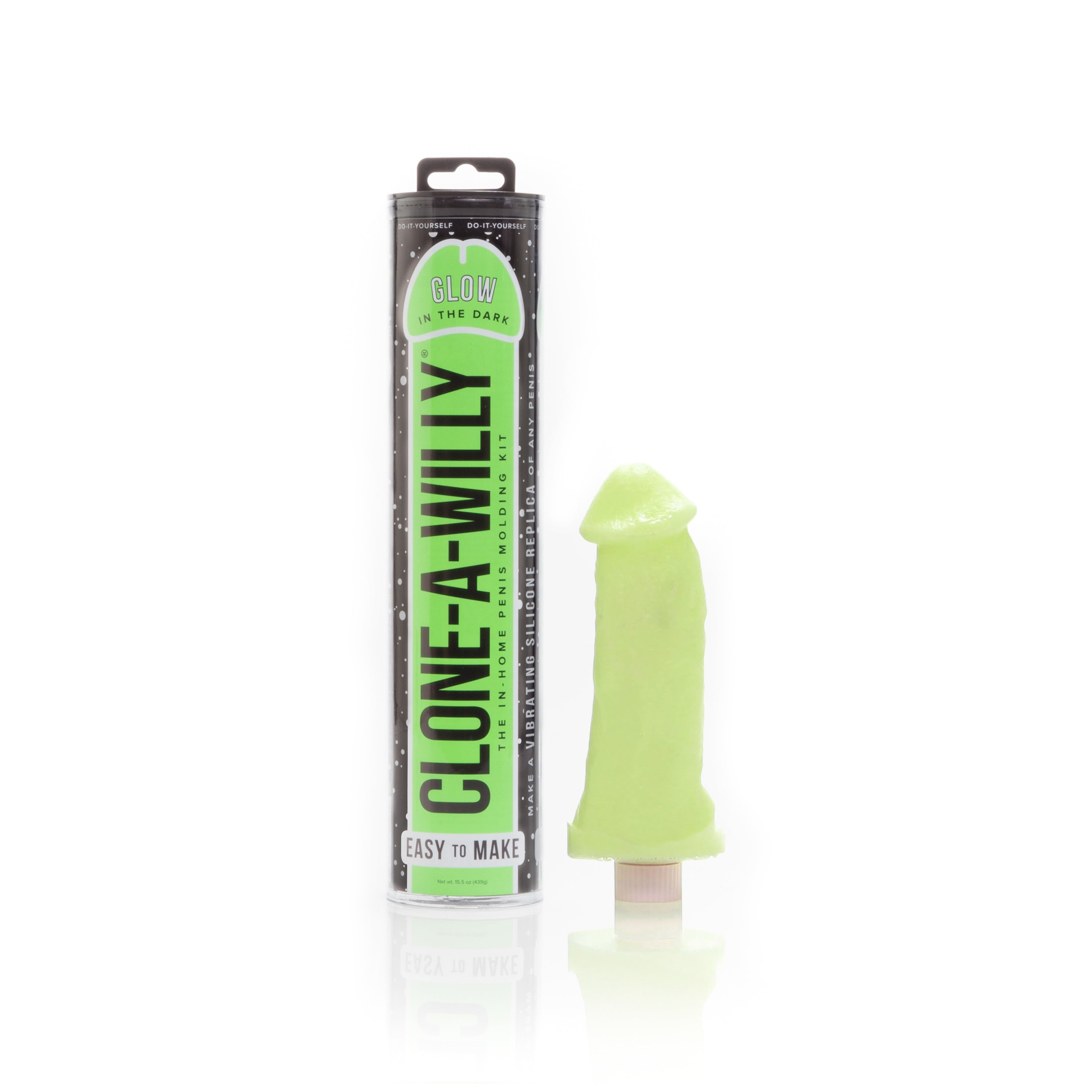 Empire Labs Clone a Willy Glow Vibrating Silicone Moulding Kit Secondary image