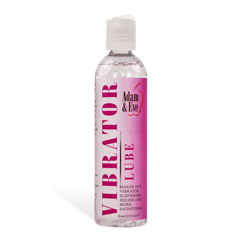 Adam & Eve Vibrator Lube Water Based Lubricant 8 Oz Bottle Adam & Eve Main image