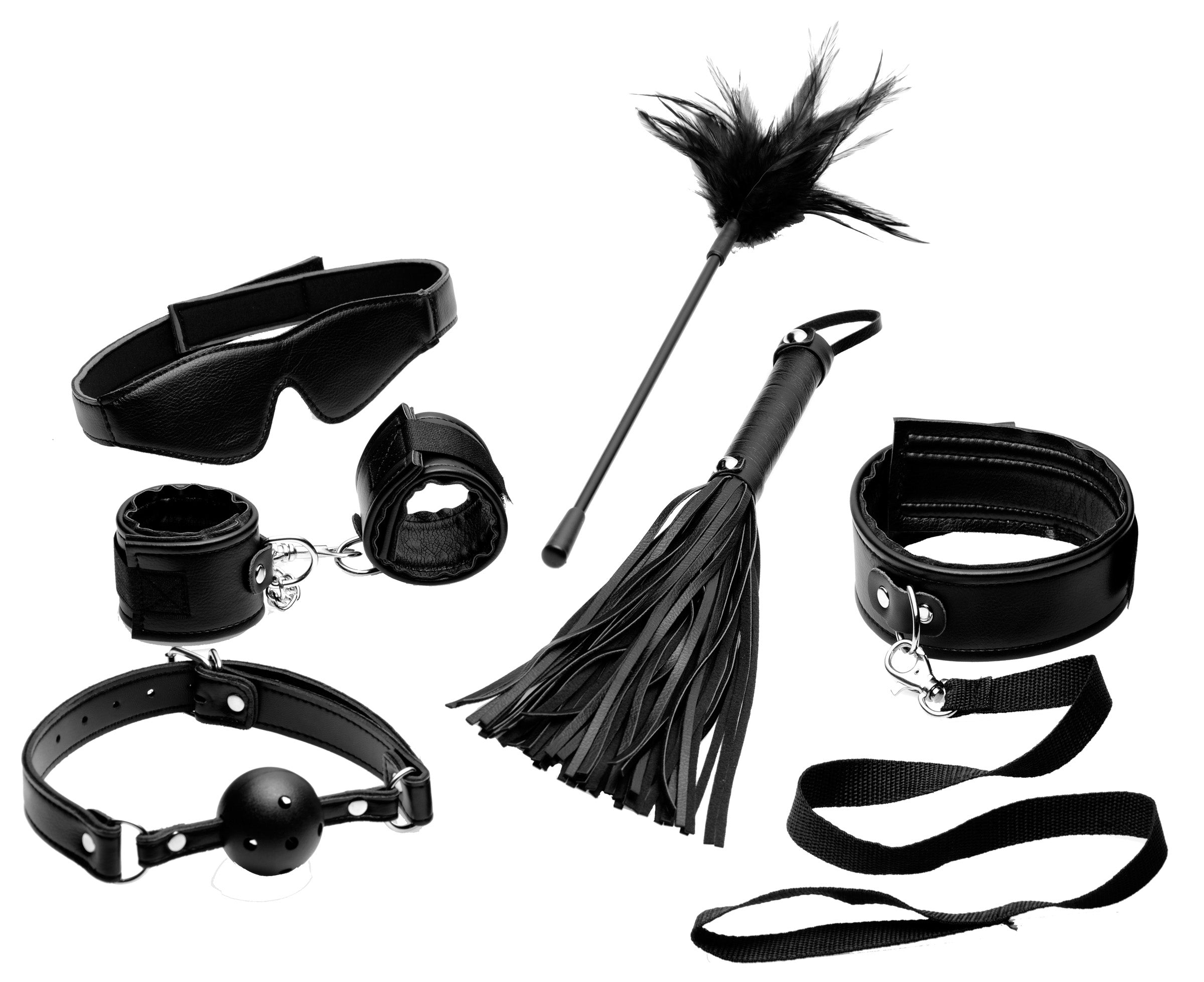 XR Brands Frisky Tame Me Beginner Bondage Set 8 Piece