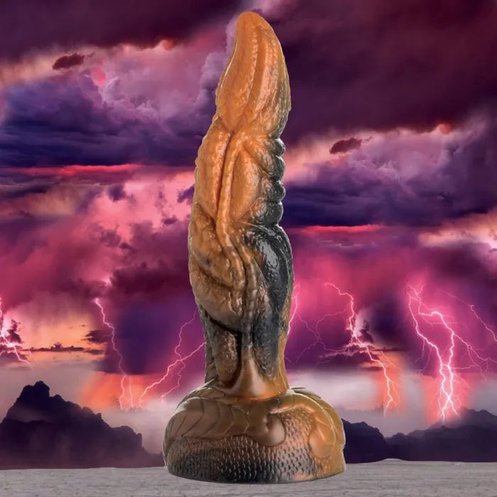 XR Brands Creature Cocks Ravager Rippled Tentacle Silicone Fantasy Dildo 20.3cm XR Brands