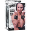 XR Brands Strict Locking Padded Wrist Cuffs With Chain