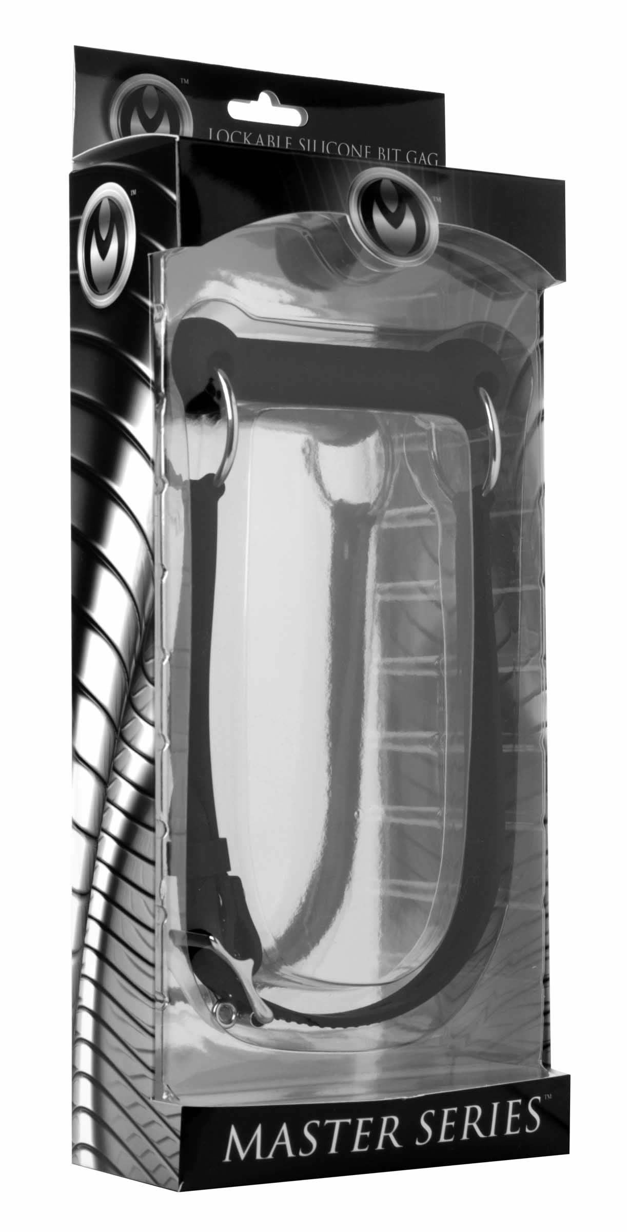 XR Brands Mr Ed Locking Silicone Bit Gag Main image