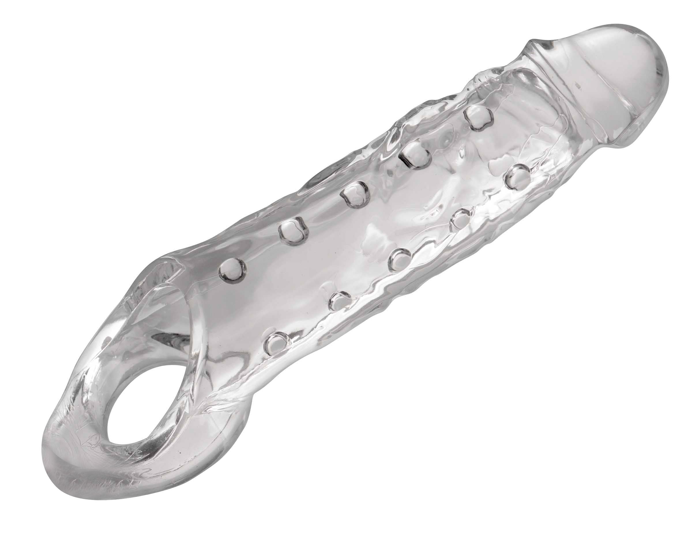 XR Brands Size Matters Clearly Ample Penis Enhancer Sheath