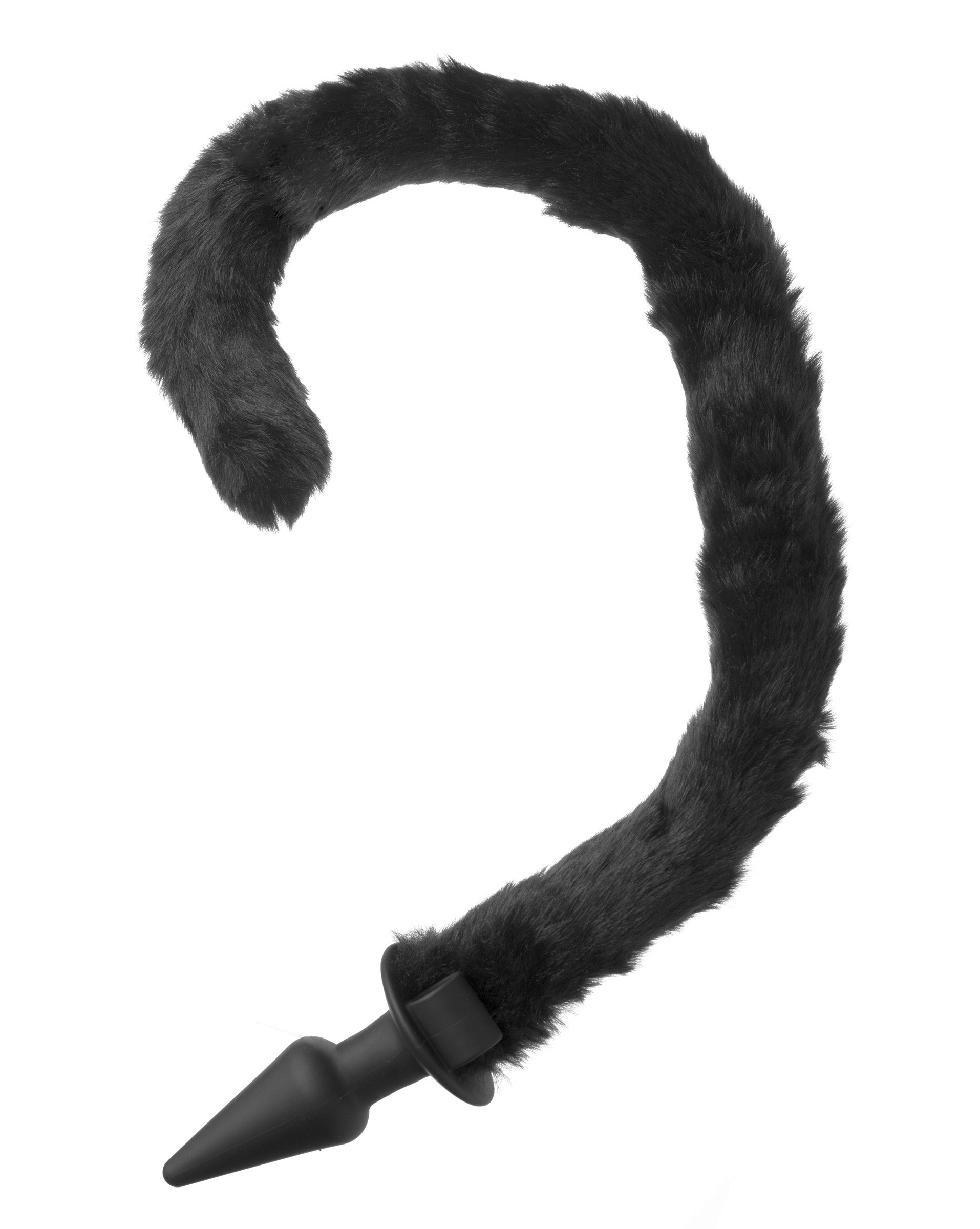 XR Brands Tailz Bad Kitty Silicone Cat Tail Anal Plug