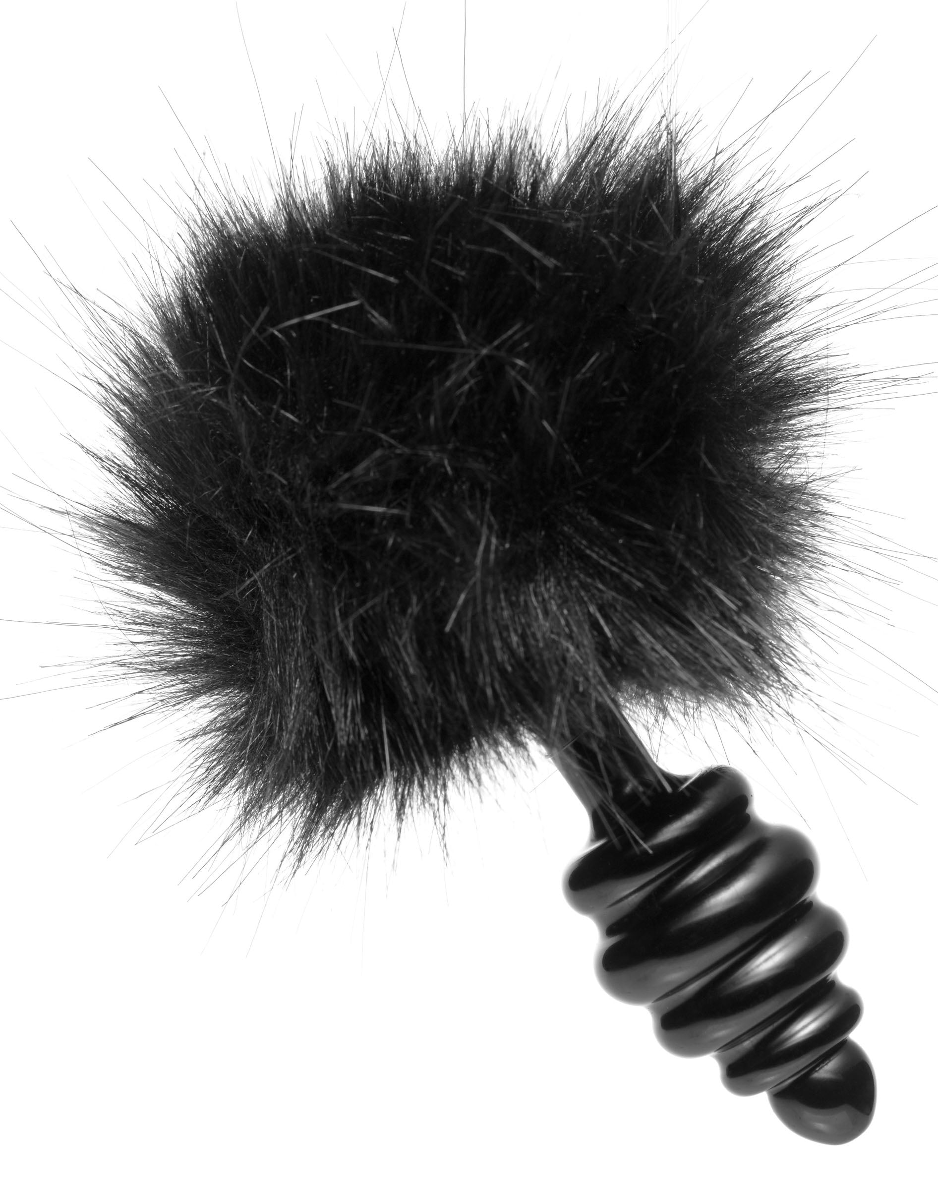 XR Brands Tailz Black Bunny Tail Anal Plug Secondary image
