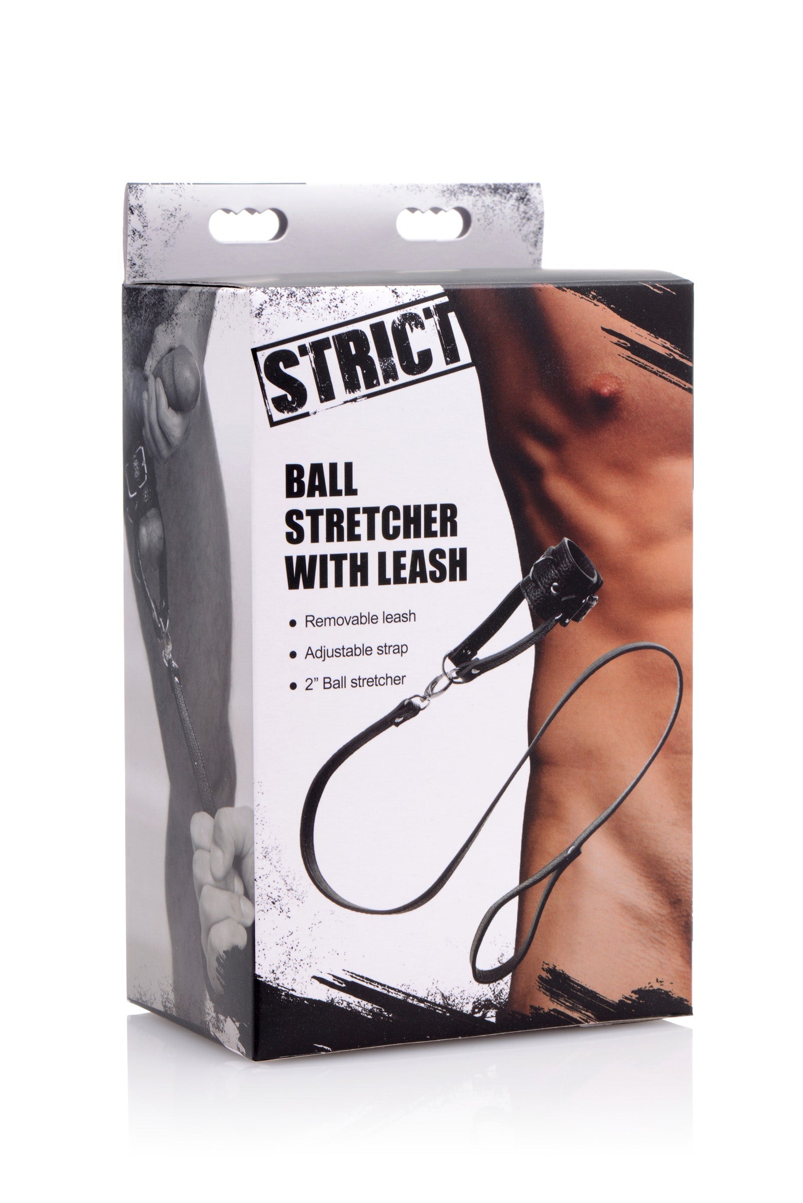 XR Brands Strict Adjustable Ball Stretcher With Leash