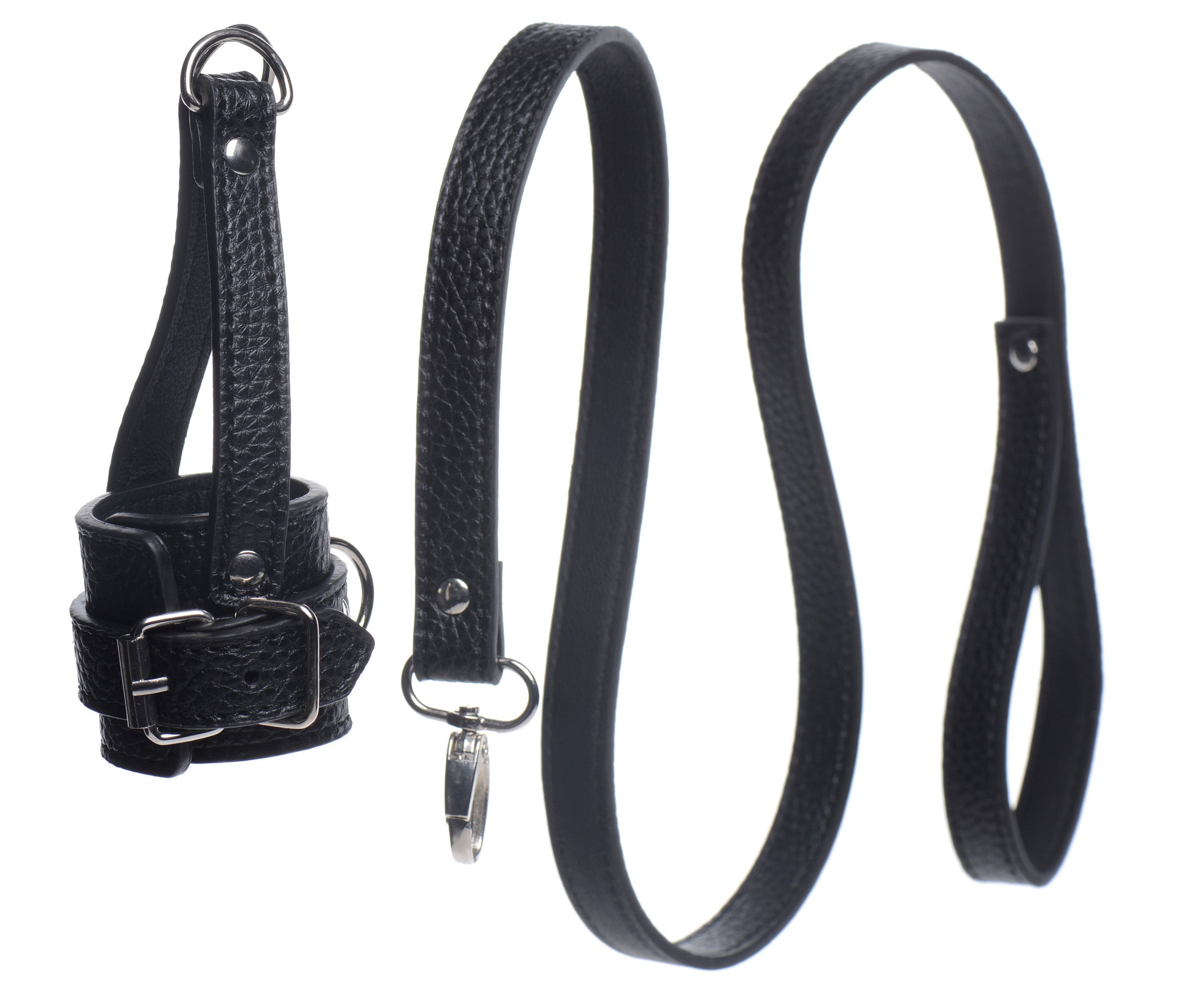 XR Brands Strict Adjustable Ball Stretcher With Leash