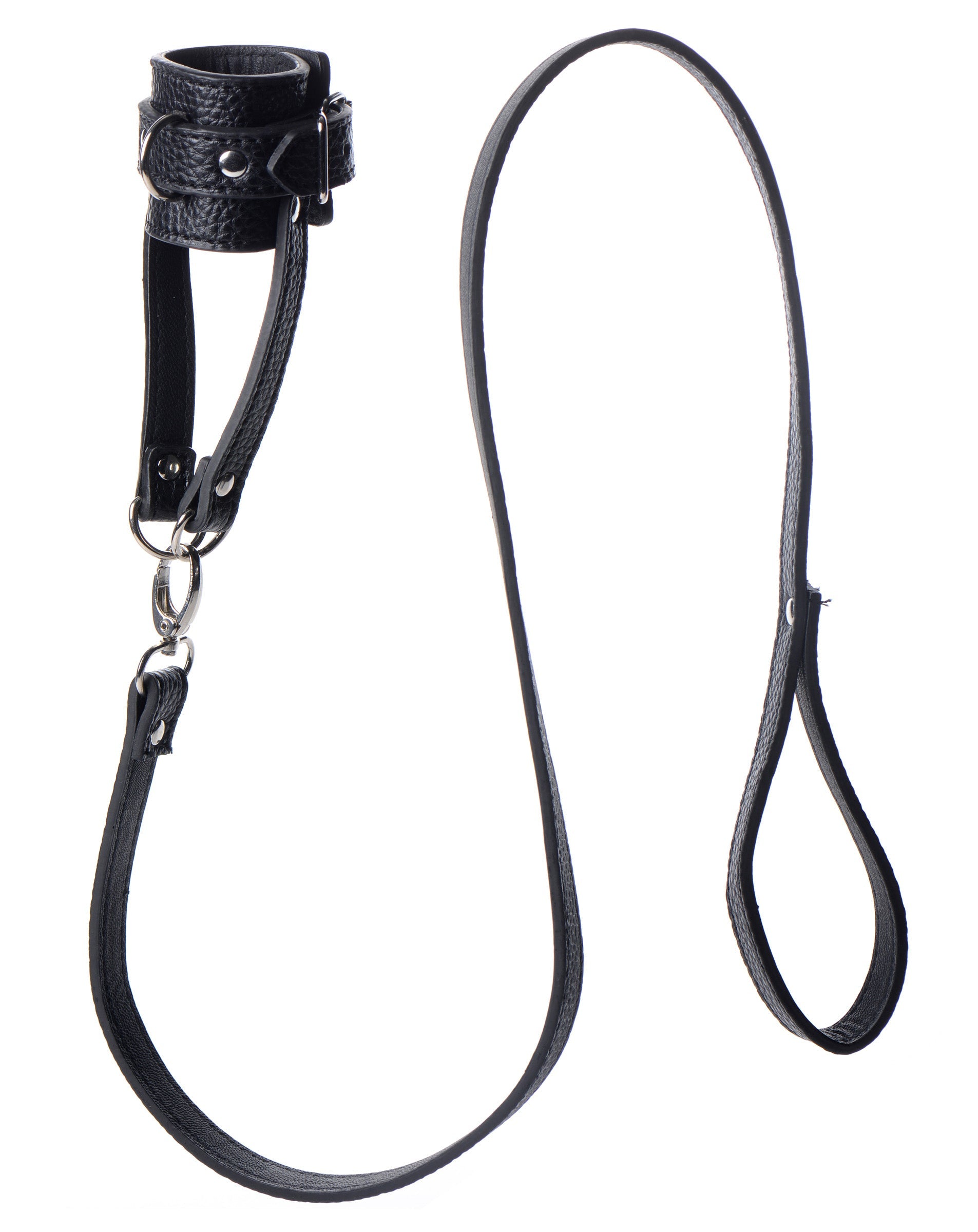 XR Brands Strict Adjustable Ball Stretcher With Leash
