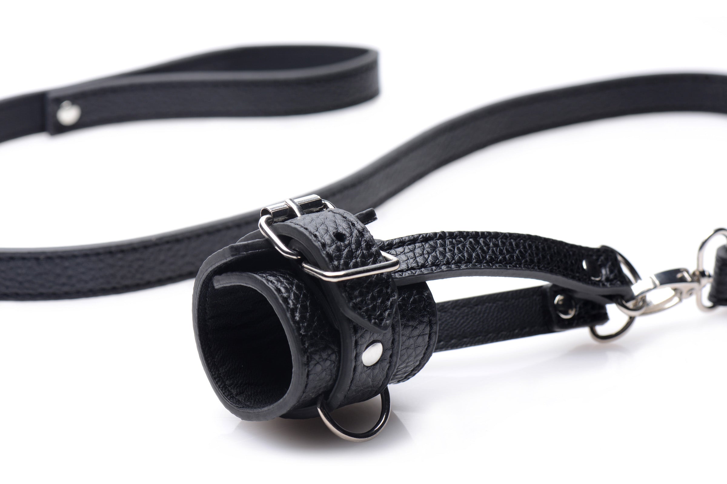 XR Brands Strict Adjustable Ball Stretcher With Leash