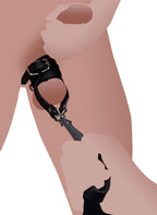 XR Brands Strict Adjustable Ball Stretcher With Leash