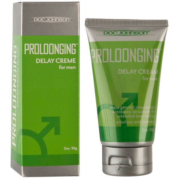 Doc Johnson Proloonging Delay Creme for Men 56g Tube Doc Johnson