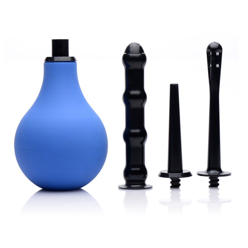 CleanStream Premium One Way Valve Anal Douche Set CleanStream Main image