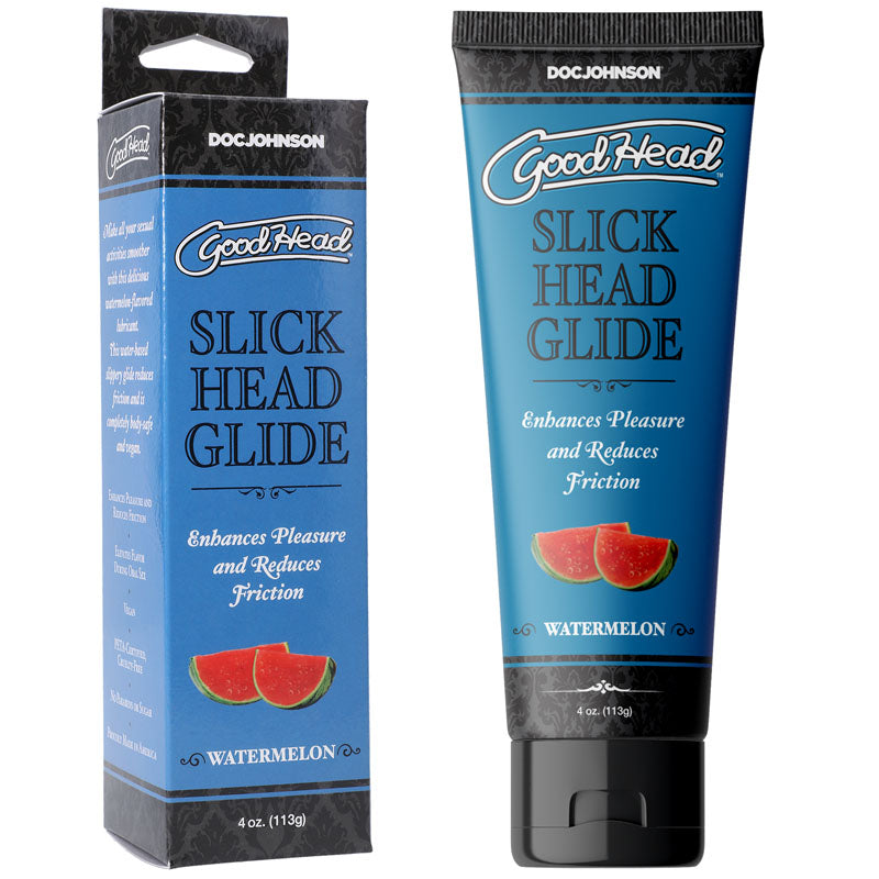Doc Johnson GoodHead Slick Head Glide Flavoured Lubricant 120ml Tube Doc Johnson Main image