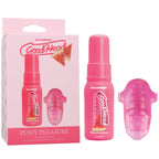 Doc Johnson GoodHead Pussy Pleasure Party Kit Watermelon GoodHead Tingle Spray & Vibrating Tongue Ring Doc Johnson