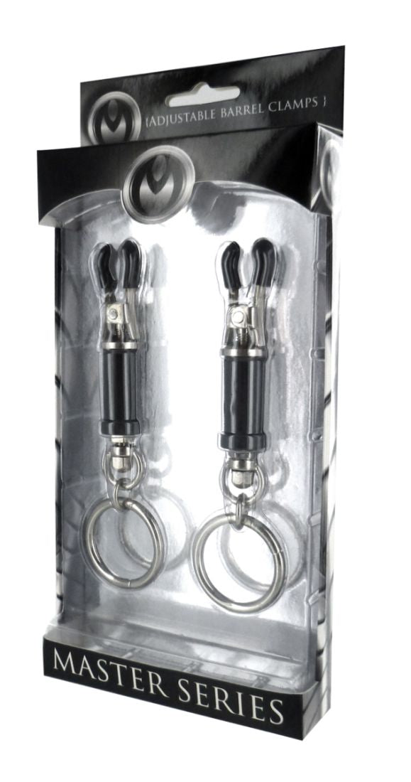 XR Brands Bondage Ring Barrel Clamps