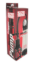 XR Brands Size Matters Deluxe Trigger Mens Penis Pump