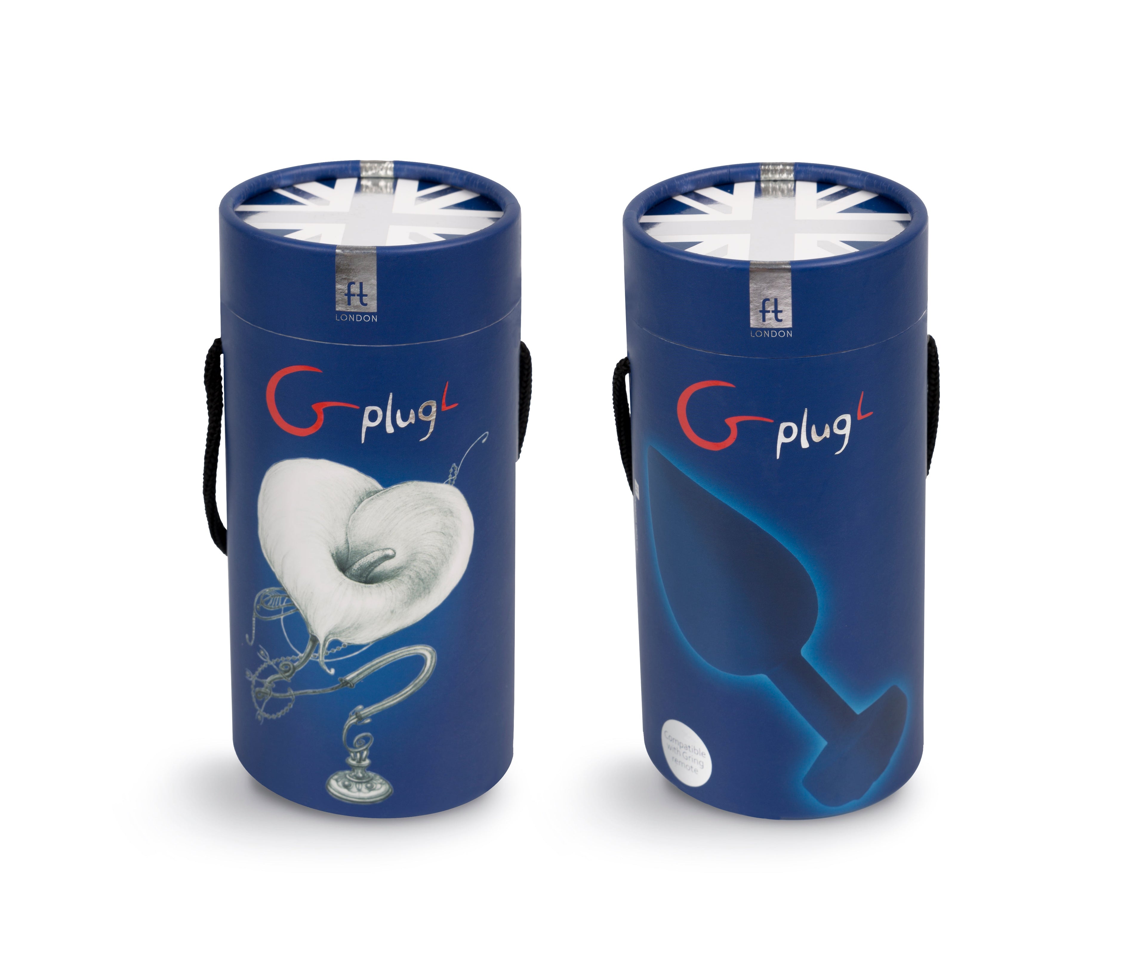 Gvibe Gplug Vribrating Massager Ocean Blue Large