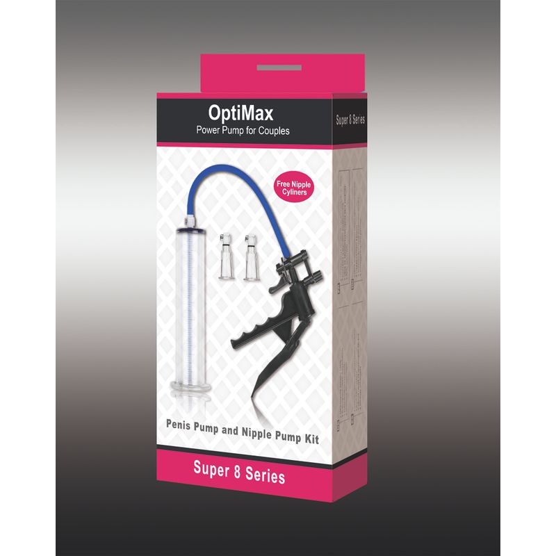 LuvPump Nipple Clit & Penis Pump Kit For Couples OptiMax LuvPump