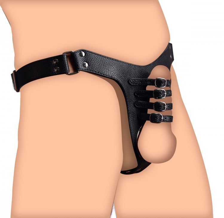 XR Brands Strict Male Chastity Harness