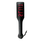 Easytoys Fetish Collection Fetish Play Slut Paddle Black