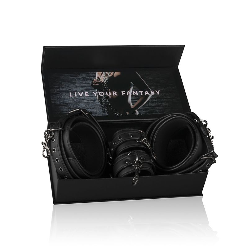 Fetish Collection Thigh & Wrist Cuff Set Secondary image