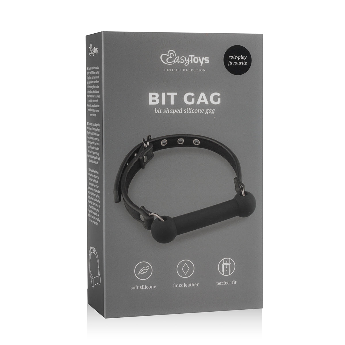 Easy Toys Fetish Collection BDSM Play Silicone Bit Gag Main image