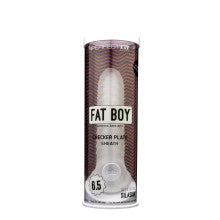 Perfect Fit Fat Boy Micro Ribbed Sheath Clear