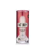 Perfect Fit Fat Boy Micro Ribbed Sheath Clear